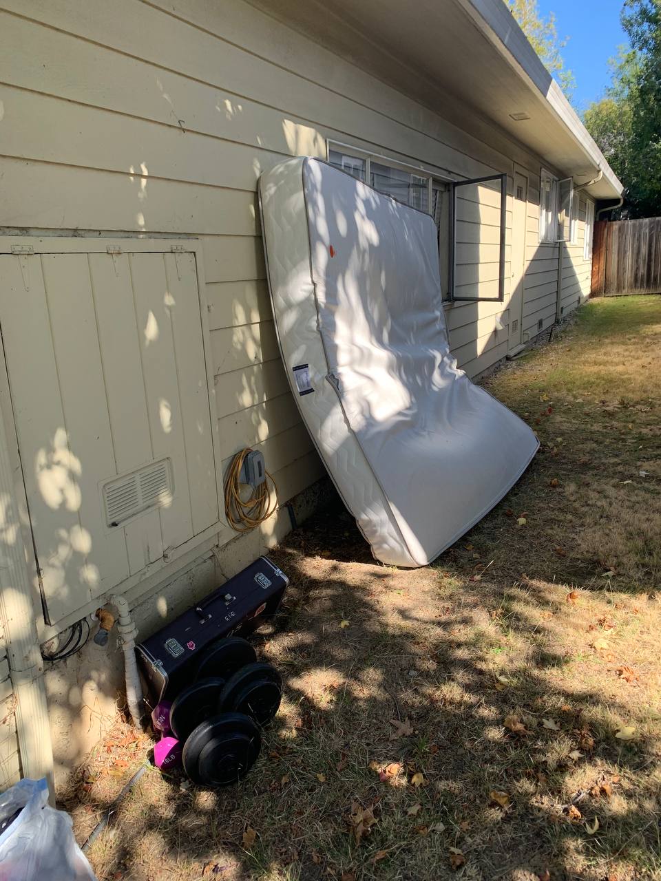 Mattress removal in the Bay Area