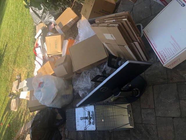 Patio and outdoor furniture removal